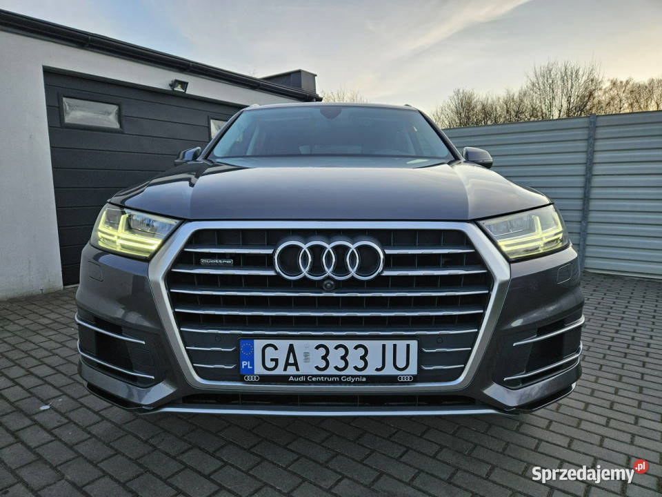 Audi Q7 20 252 virtual BEZWYPADEK bose STAN relingi dachowe pomorskie Gdynia sprzedam