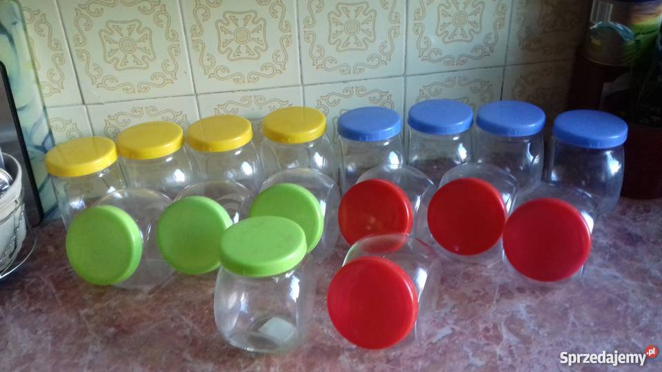 Słoiki szklane zakręcane