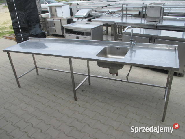 Zlew Gastronomiczny Stół Ze Zlewem rant 2907085 Gastronomia Ostrów Wielkopolski
