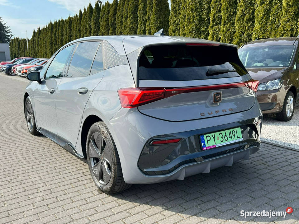 Cupra Born Zarejestrowana Gwarancja do 092026 kurtyny powietrzne Baranowo