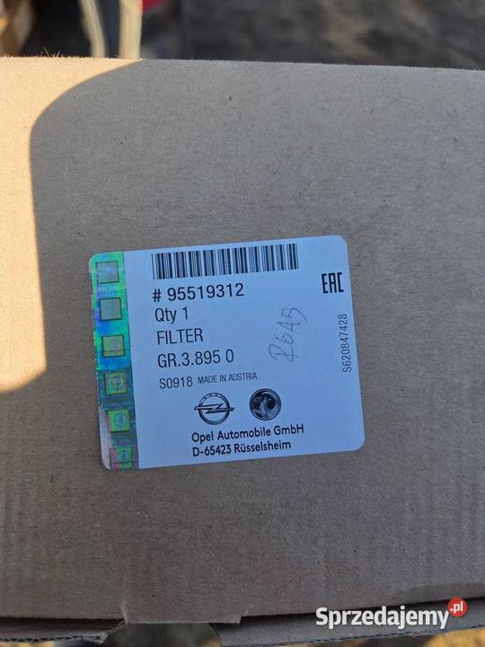 Filtr Paliwa Renault MASTER III 16 dCi 23 dCi osobowe Paliwa dolnośląskie sprzedam