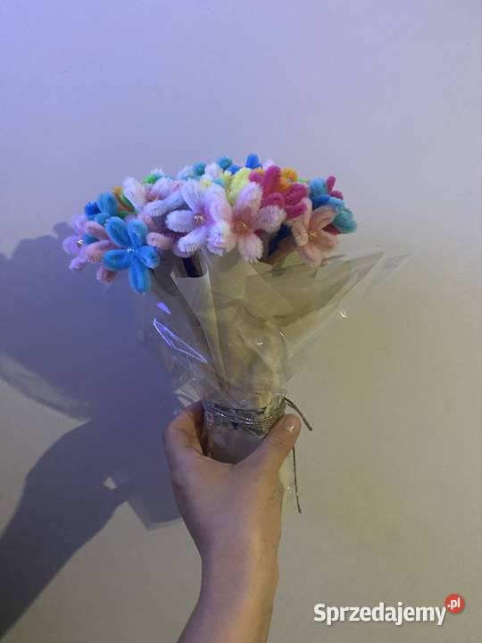 Bukiet z drucików kreatywnych Handmade Florystyka mazowieckie Radom