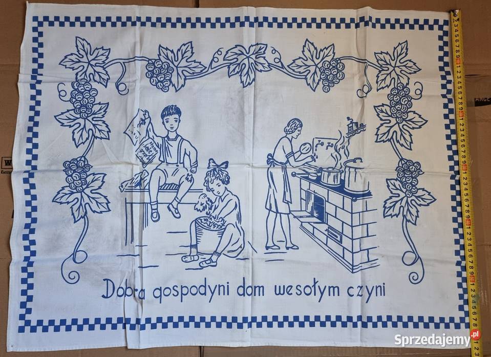 Makatka Kuchenna PRL Dobra Gospodyni Dom Wesołym śląskie