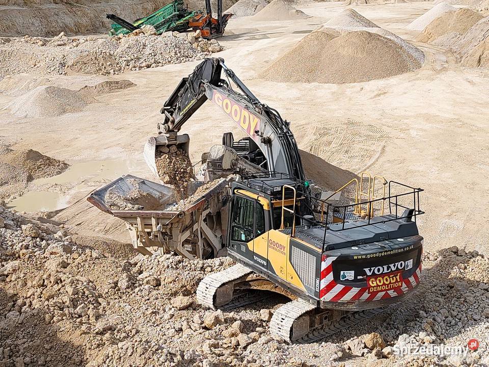 Volvo EC 250 EL W pełni sprawna koparka w nie świętokrzyskie Ostrowiec Świętokrzyski