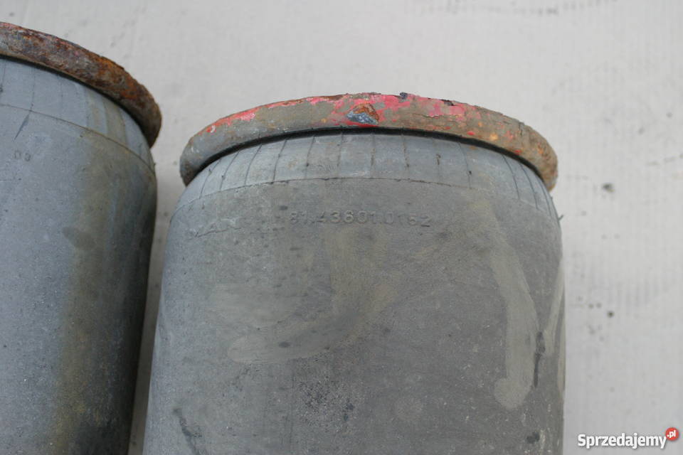 MAN TGA PODUSZKA TYLNEGO ZAWIESZENIA PRZEDNIA lubuskie Bieleń