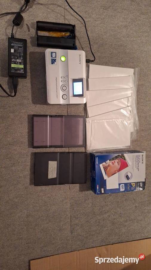 Mini drukarka Sony do zdjęć tanio zestaw Druk w kolorze Drukarki i skanery Mysłowice