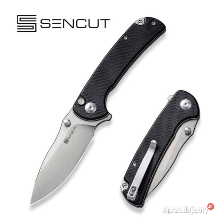 Nóż składany Sencut Pulsewave Black G10 Satin mazowieckie