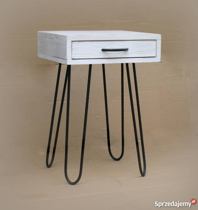 Stolik kawowy koło okrągły loft industrialny Mielec