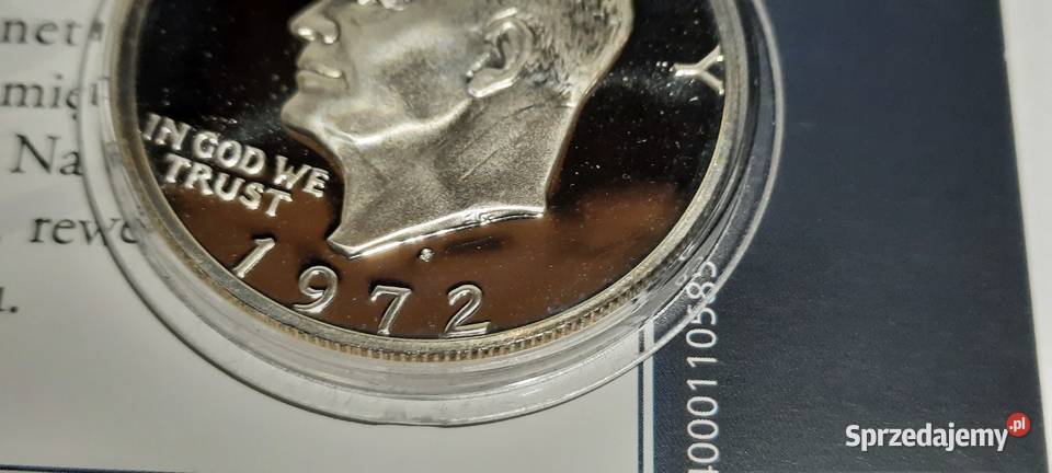 MONETA USA 1 dolar 1972 Numizmatyka Warszawa sprzedam