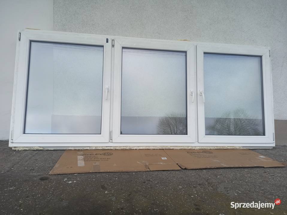 Okno Scienne 3 skrzydłowe 3 szybowe zachodniopomorskie Szczecin