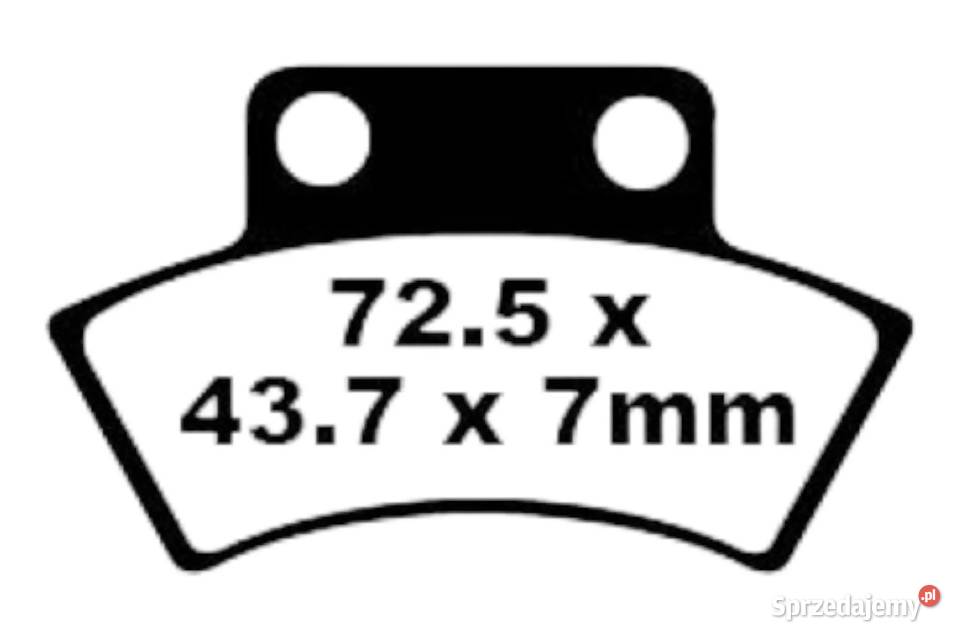KLOCKI HAMULCOWE EBC FA232TT ATV 400 SPOTSMAN Zabrze