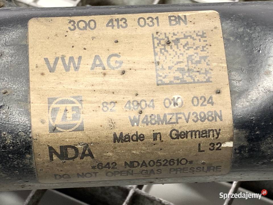 AMORTYZATOR PRAWY PRZÓD ZE SPRĘŻYNĄ VW PASSAT B8 osobowe