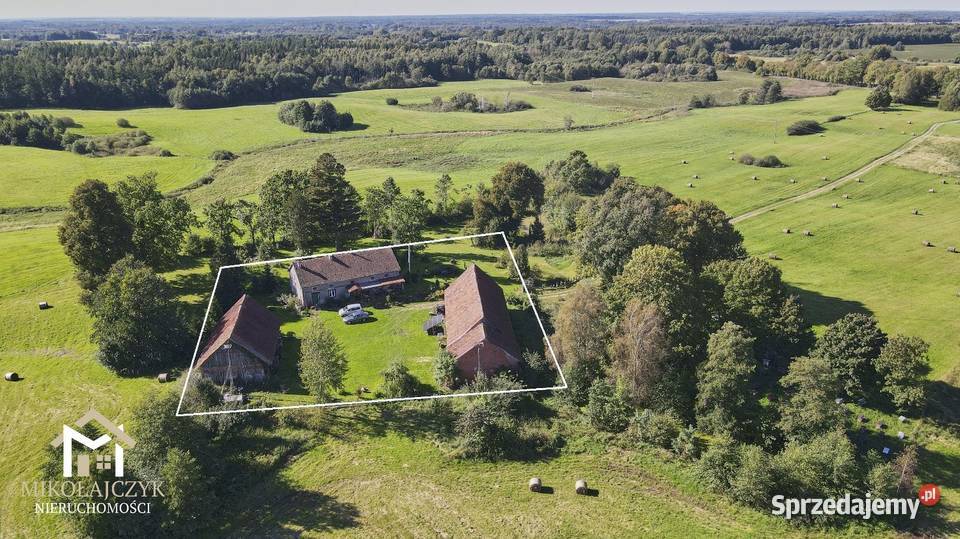 Wyjątkowe siedlisko w uroczej wsi Sówki 05 ha wolnostojący