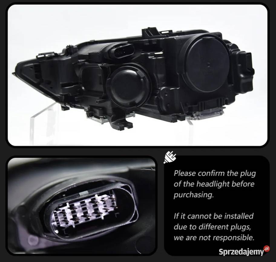 NOWE lampy przednie lampa przód Audi A4 B8 2011 Bełchatów