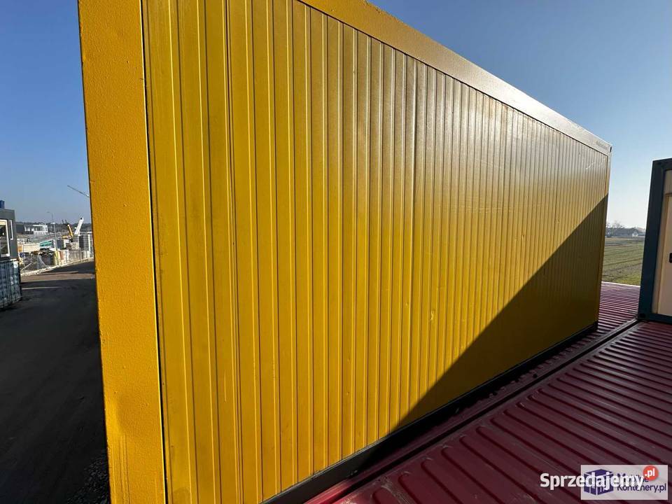 KONTENER BIUROWY SZATNIA ZAPLECZE BUDOWY Wrocław sprzedam