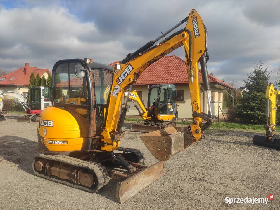 Minikoparka JCB 8026 CTS 2019r 2400mtg Koparki