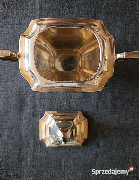 Cukiernia SREBRO 1922 r Art Deco 275 gram Węgorzewo