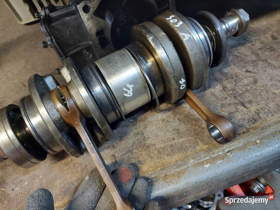 Rotax 503 wał korbowy korbowód scandik skidoo Jelenia Góra