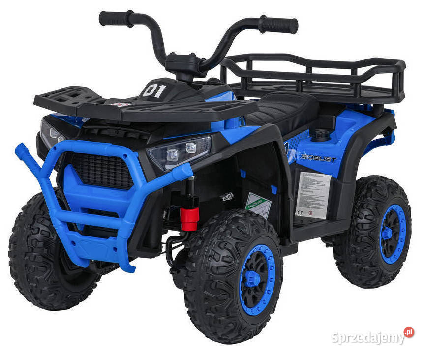 Pojazd Quad ATV Robust 01 Niebieski autko na