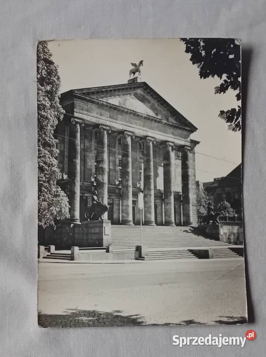 Pocztówka Poznań opera Ruch PTTK 1959 r wielkopolskie Koźminek