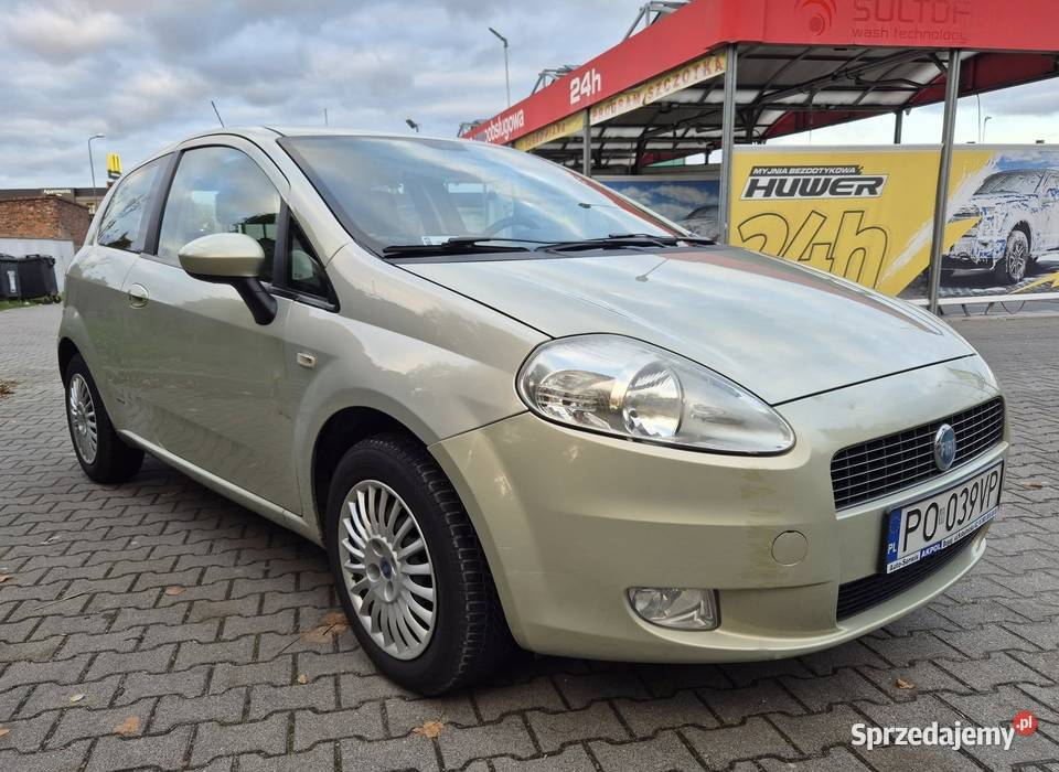 Fiat Grande Punto 14 3D salon polska 93 Poznań 1400cm3