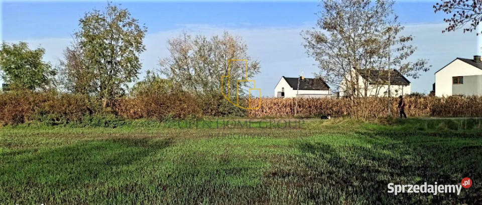 Mnichowice działka budowlana 1273 m2 sprzedam