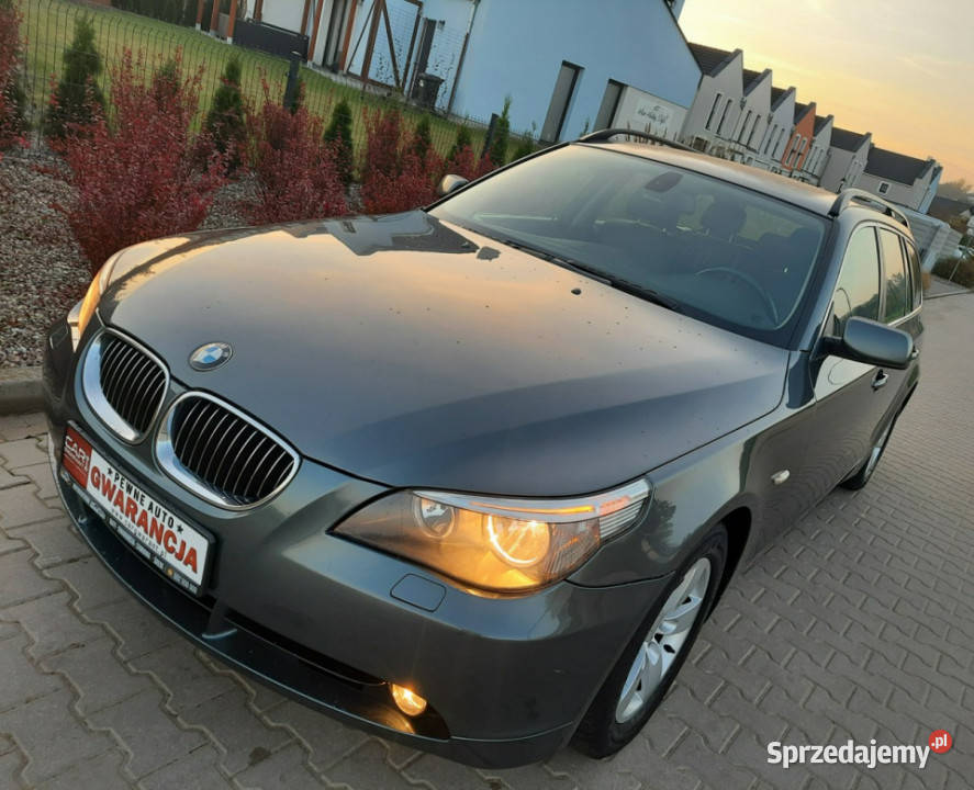 BMW 525 25i 218 NAVI SKÓRA MANUAL Rata600zl E60 BMW wielkopolskie Śrem sprzedam