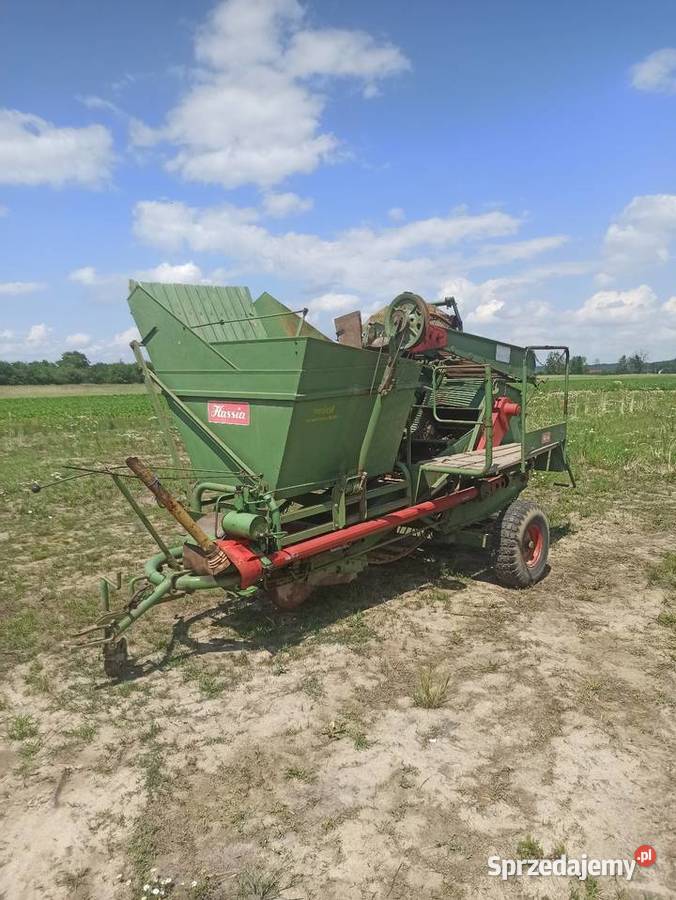 Kombajn ziemniaczany hassia własną hydraulika Paprotnia sprzedam