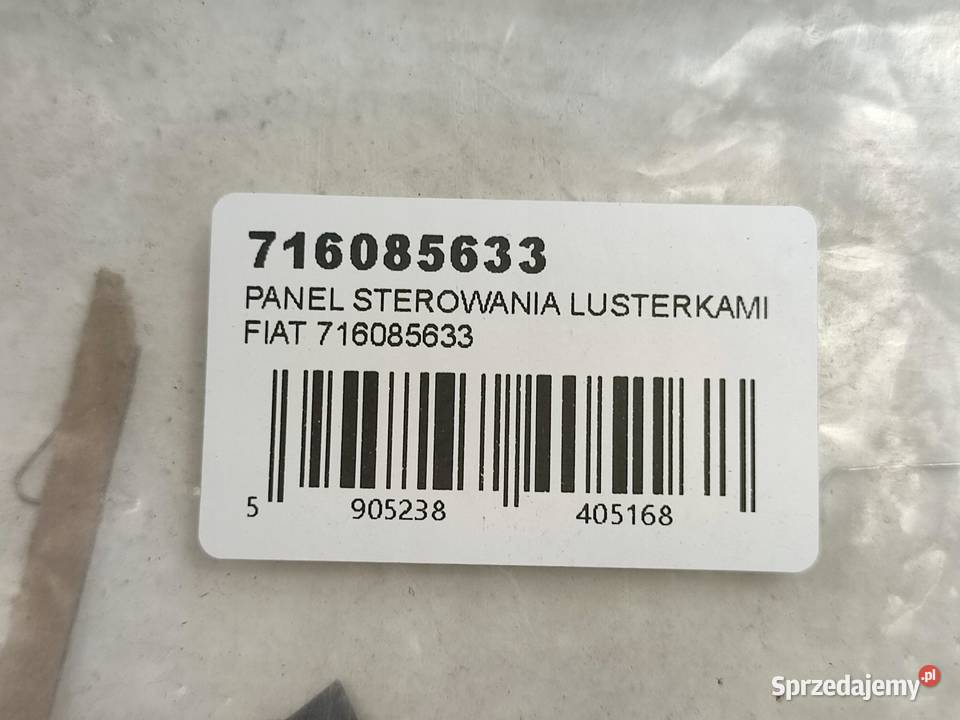PANEL STEROWANIA LUSTERKAMI FIAT MAREA 19962002