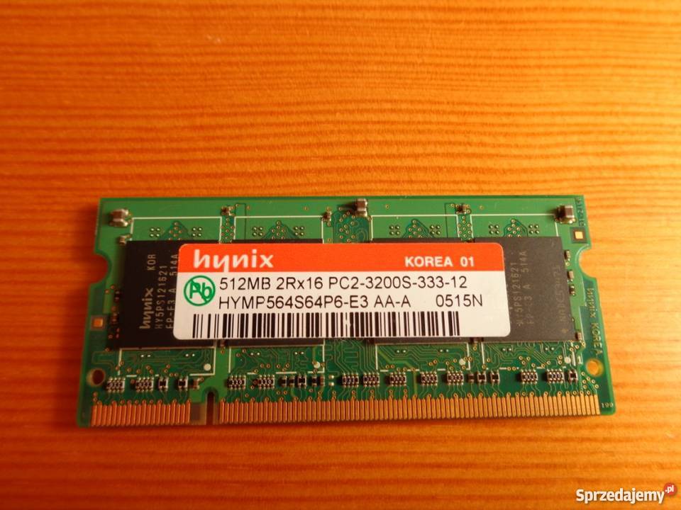 DDR2 512MB PC23200S33312 Kraków