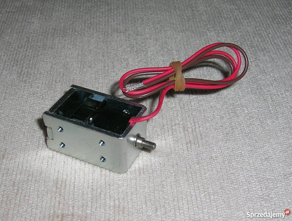 Elektromagnes pchający dwukierunkowy 12V 30W 5N