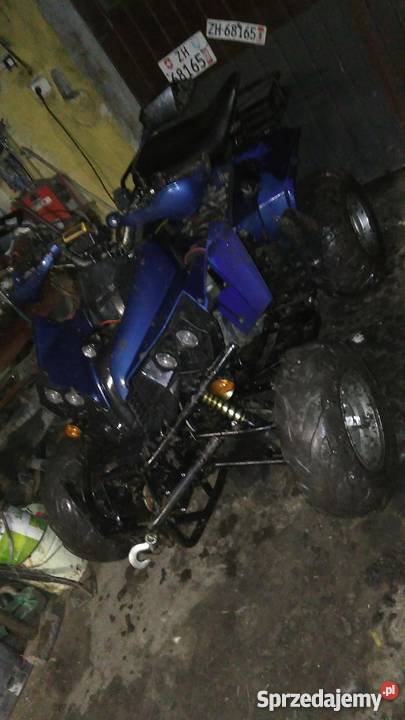 Quad z hakiem i przyczepką 250ccm czterosuwowy Bashan lubelskie Zamość