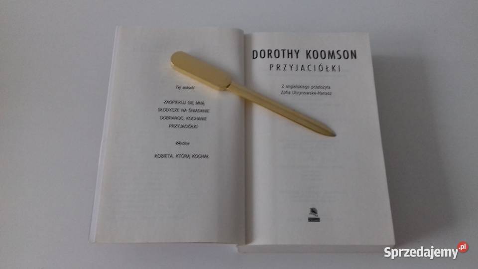 Książka Przyjaciółki D Koomson do sprzedania Rok wydania 2014 Kraków