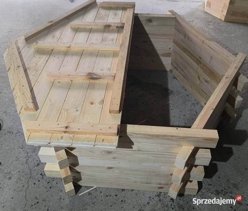 Obudowa na studnie osłonki drewniane doniczek śląskie Bielsko-Biała