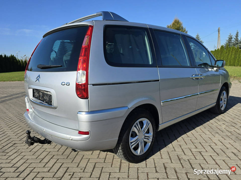 Citroen C8 20Benzyna SerwisElekrDrzwiHak7 centralny zamek Kutno