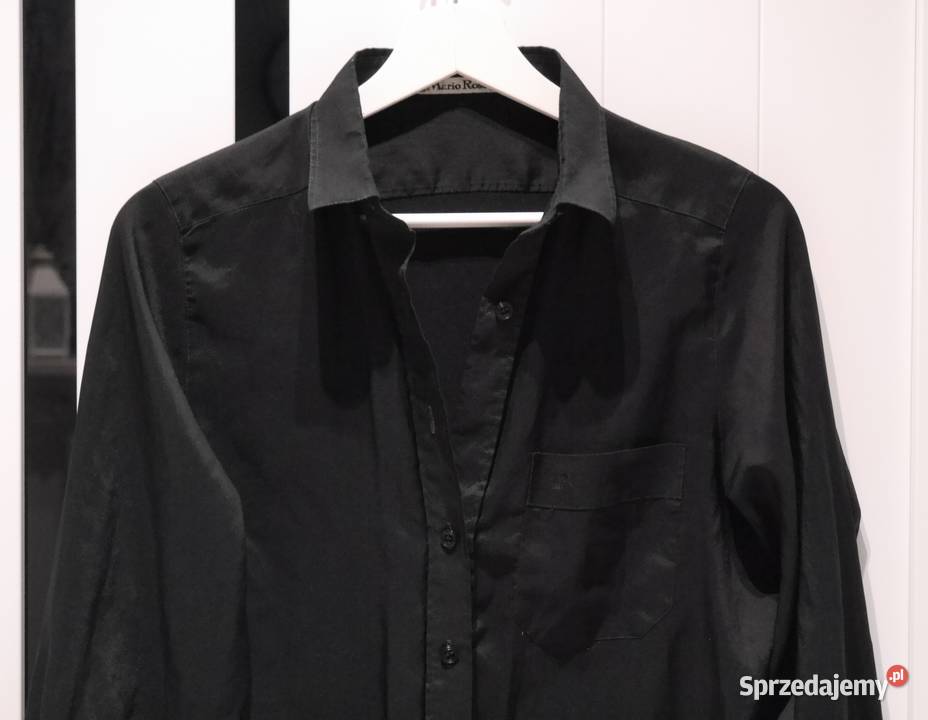 Mario Rosella świetna jedwabna koszula 40 L Wrocław sprzedam