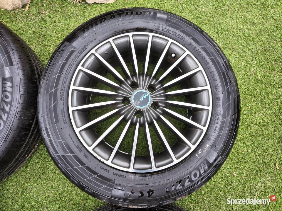 Alufelgi 5x98 R16 z OPONAMI LETNIMI Ładny wzór Zarszyn