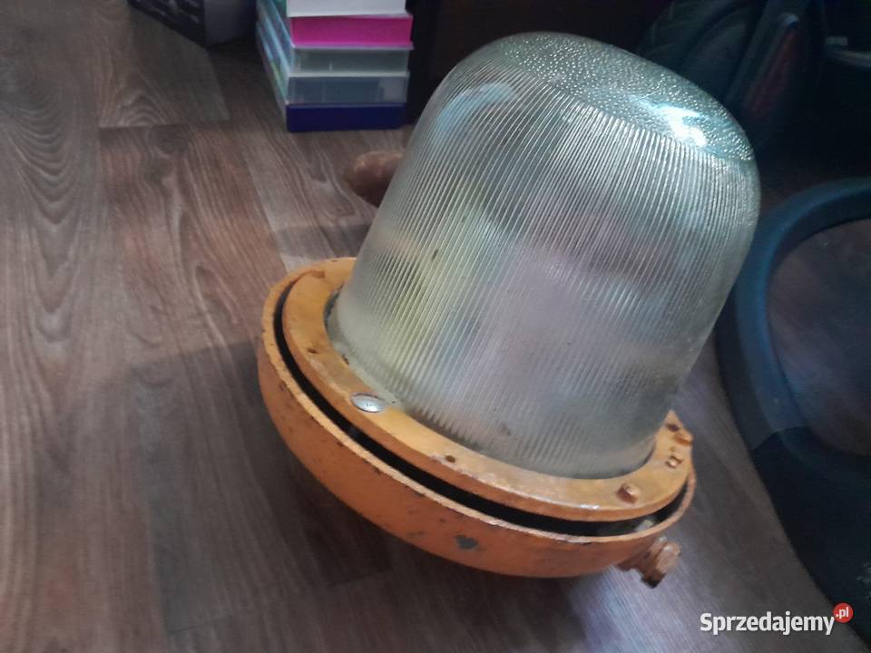 Stara lampa przemysłowa Toruń sprzedam