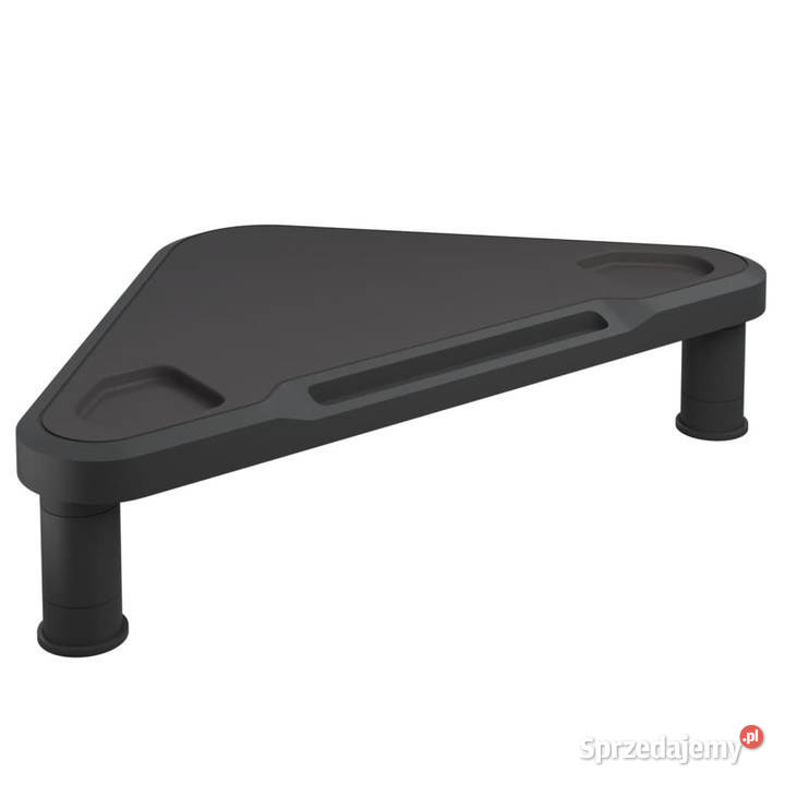 Narożna podstawka pod monitor czarna 49x28x105 RTV mazowieckie Warszawa sprzedam