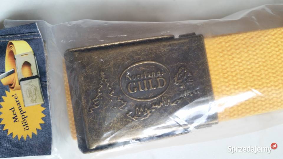 Pasek do spodni jeans Norrlands GULD Paski lubelskie Puławy