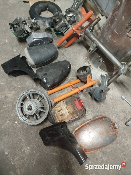 Ramy motorynka silnik 019 023 sprawne części Ramy
