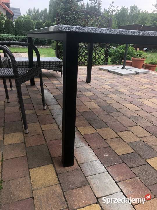 Stół na taras z blatem granitowym łódzkie Pabianice