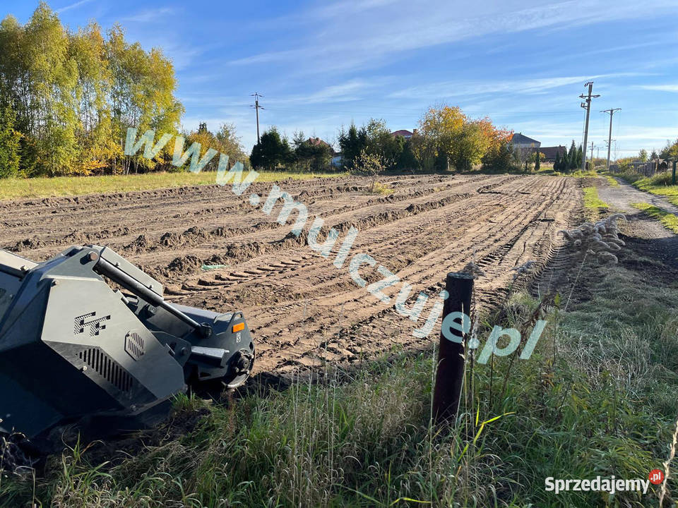 Rekultywacja Mulczer leśny Mulczowanie wgłębny Karczowanie i usuwanie drzew małopolskie