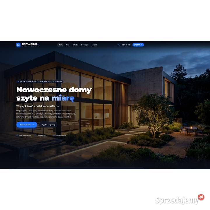 Strona internetowa Projektowanie stron WWW