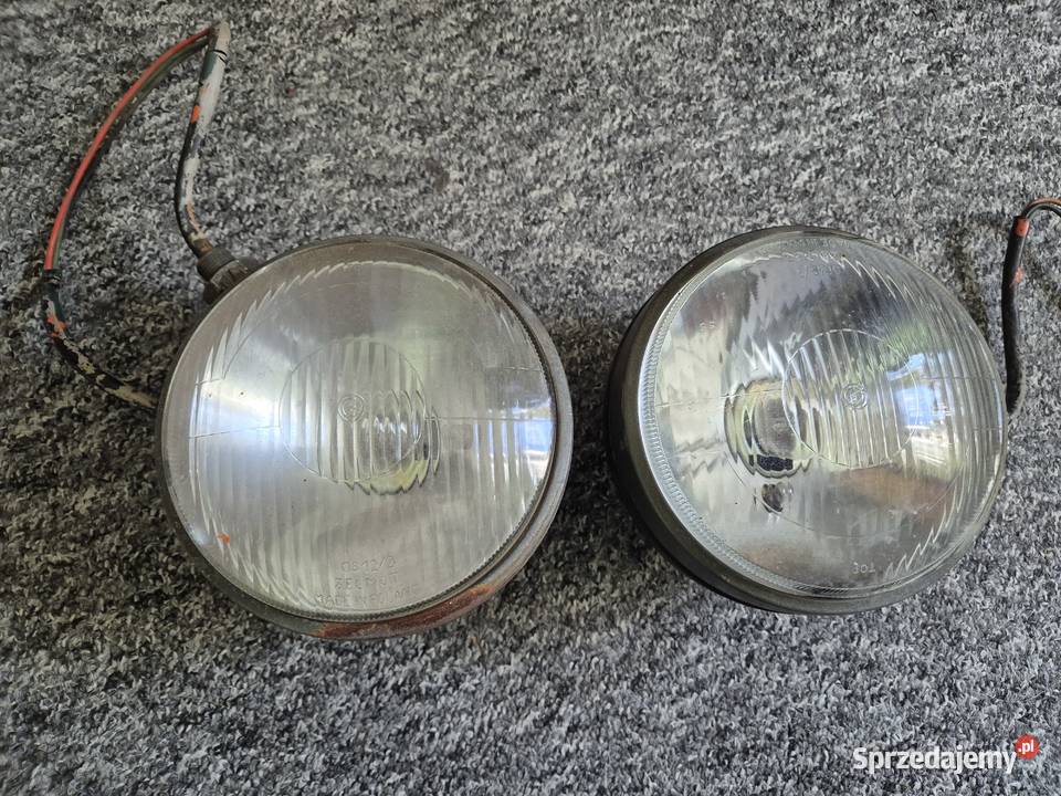 Przednie lampy Ursus C330 Zelmot metalowe małopolskie Bucze sprzedam