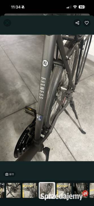 rower kalkhoff voyager de luxe XL fitness Toruń