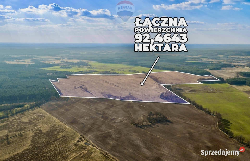 Działka rolna na sprzedaż aż 925 ha Koźla
