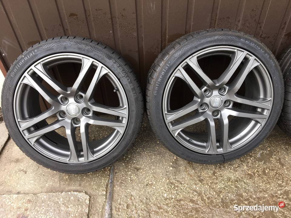 MAM RS2 8j et35 opony 225 40 18 continental 6mm Koła i felgi Miernów
