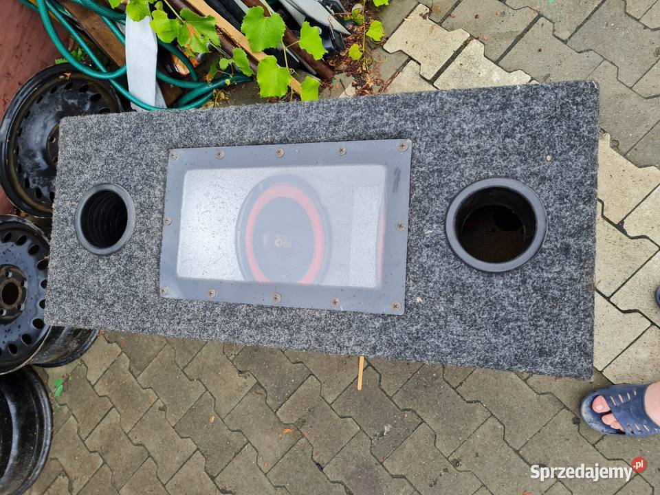 Tuba Basowa do Samochodu 12V 60x40x25 2 Głośniki małopolskie Wielkie Drogi