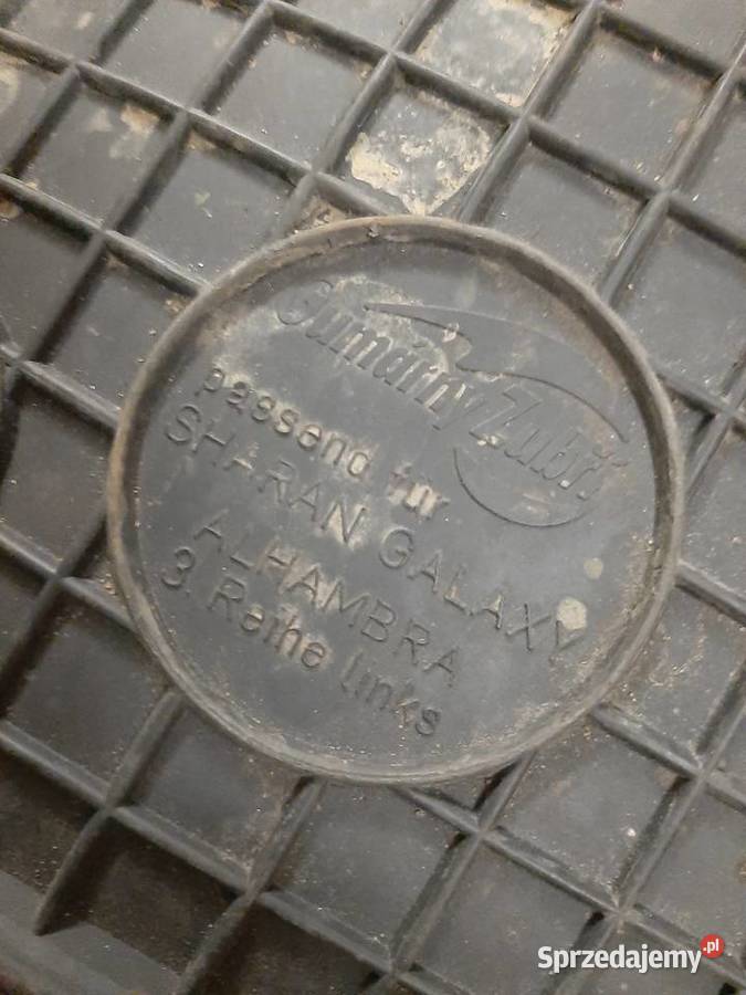 Dywaniki do VW Saran orginał Pozostałe